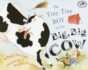 Tapa de The Tiny, Tiny Boy and the Big, Big Cow (Umbrella Book)