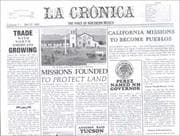 Tapa de La Cronica