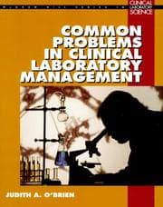 Tapa de Common Problems in Clinical Laboratory Management