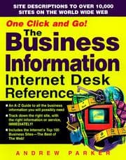 Tapa de The Business Information Internet Desk Reference