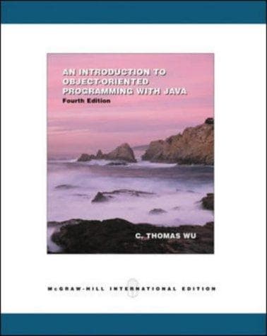 Tapa de An Introduction to Object-Oriented Programming with Java