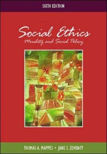 Tapa de Social Ethics