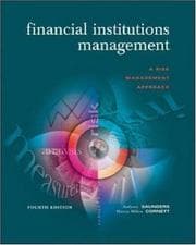 Tapa de Financial Institutions Management