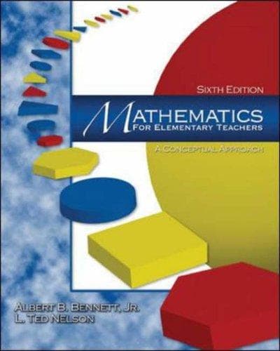 Tapa de Mathematics for Elementary Teachers