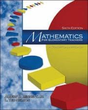 Tapa de Mathematics for Elementary Teachers