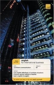 Tapa de Teach Yourself English for International Business