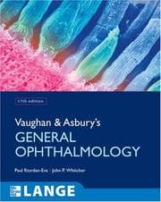 Tapa de Vaughan & Asbury's general ophthalmology