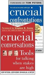 Tapa de Crucial Conversations and Crucial Confrontations Value Pack by Kerry Patterson