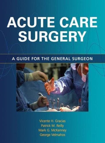 Tapa de Acute care surgery