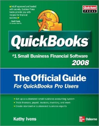 Tapa de Quickbooks 2008