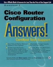 Tapa de Cisco router configuration : answers!