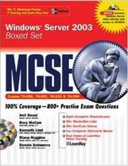 Tapa de MCSE Windows Server 2003 Boxed Set (Exams 70-290, 70-291, 70-2293, 70-294)