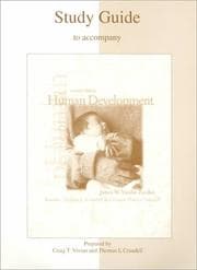 Tapa de Human Development, 7th Edition, Study Guide