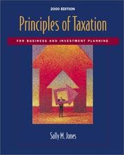 Tapa de Principles of Taxation for Business and Investment Planning
