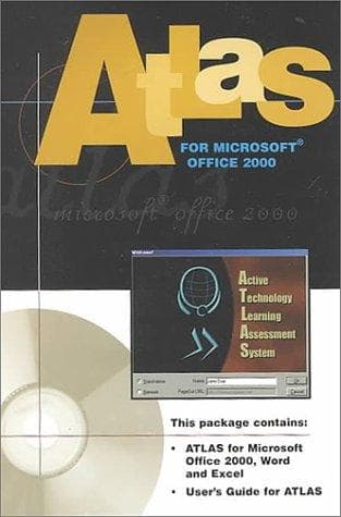 Tapa de Active Testing and Learning Assessment Software (ATLAS) for Word and Excel 2000
