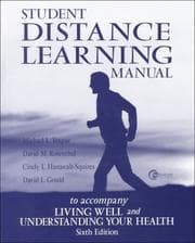 Tapa de Student Distance Learning Manual t/a Healthy Living and Understanding Your Health, 6/e