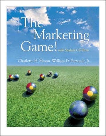 Tapa de Instructor's Package Marketing Game