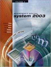 Tapa de The I-Series Microsoft Office 2003 Volume 2 (I-series)