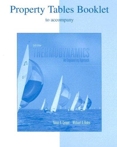 Tapa de Property Tables Booklet/Thermodynamics