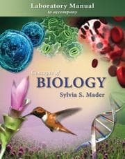 Tapa de Lab Manual t/a Concepts of Biology