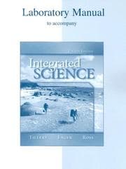 Tapa de Lab Manual to accompany Integrated Science