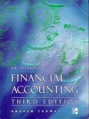 Tapa de An introduction to financial accounting