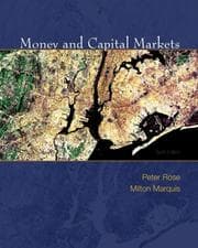 Tapa de Money and capital markets