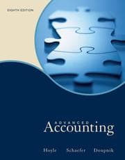 Tapa de Advanced Accounting with FASB 141R Update Supplement