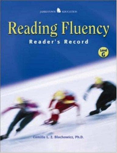 Tapa de Reading Fluency