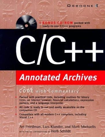 Tapa de C/C++ annotated archives