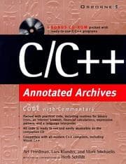 Tapa de C/C++ annotated archives