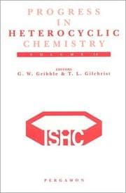 Tapa de Progress in Heterocyclic Chemistry