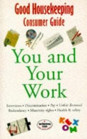 Tapa de You and Your Work ("Good Housekeeping" Consumer Guides)