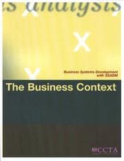 Tapa de The Business Context (Business Systems Development with SSADM)