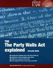 Tapa de The Party Wall Act Explained (Point of Law)