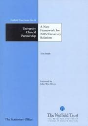 Tapa de University Clinical Partnership