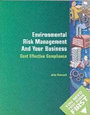 Tapa de Environmental risk management and your business