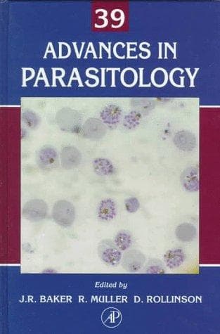 Tapa de Advances in Parasitology