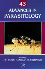 Tapa de Advances in parasitology
