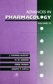 Tapa de Advances in pharmacology