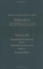 Tapa de Methods in Enzymology, Volyme 163: Immunochemical Techniques, Part M
