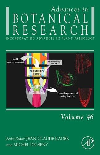 Tapa de Advances in botanical research