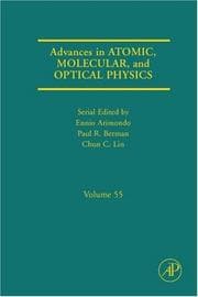 Tapa de Advances in atomic, molecular, and optical physics