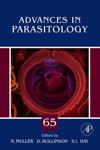Tapa de Advances in parasitology