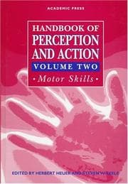 Tapa de Handbook of perception and action
