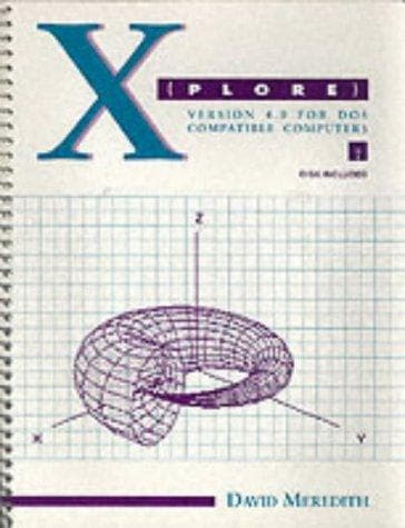 Tapa de X(PLORE) IBM for DOS Book/Disk