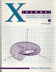 Tapa de X(PLORE) IBM for DOS Book/Disk