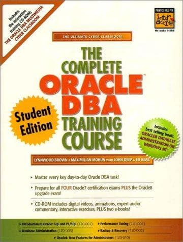 Tapa de The Complete Oracle DBA Training Course