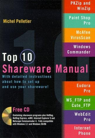 Tapa de Top 10 Shareware Manual