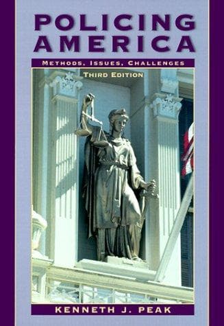 Tapa de Policing America
